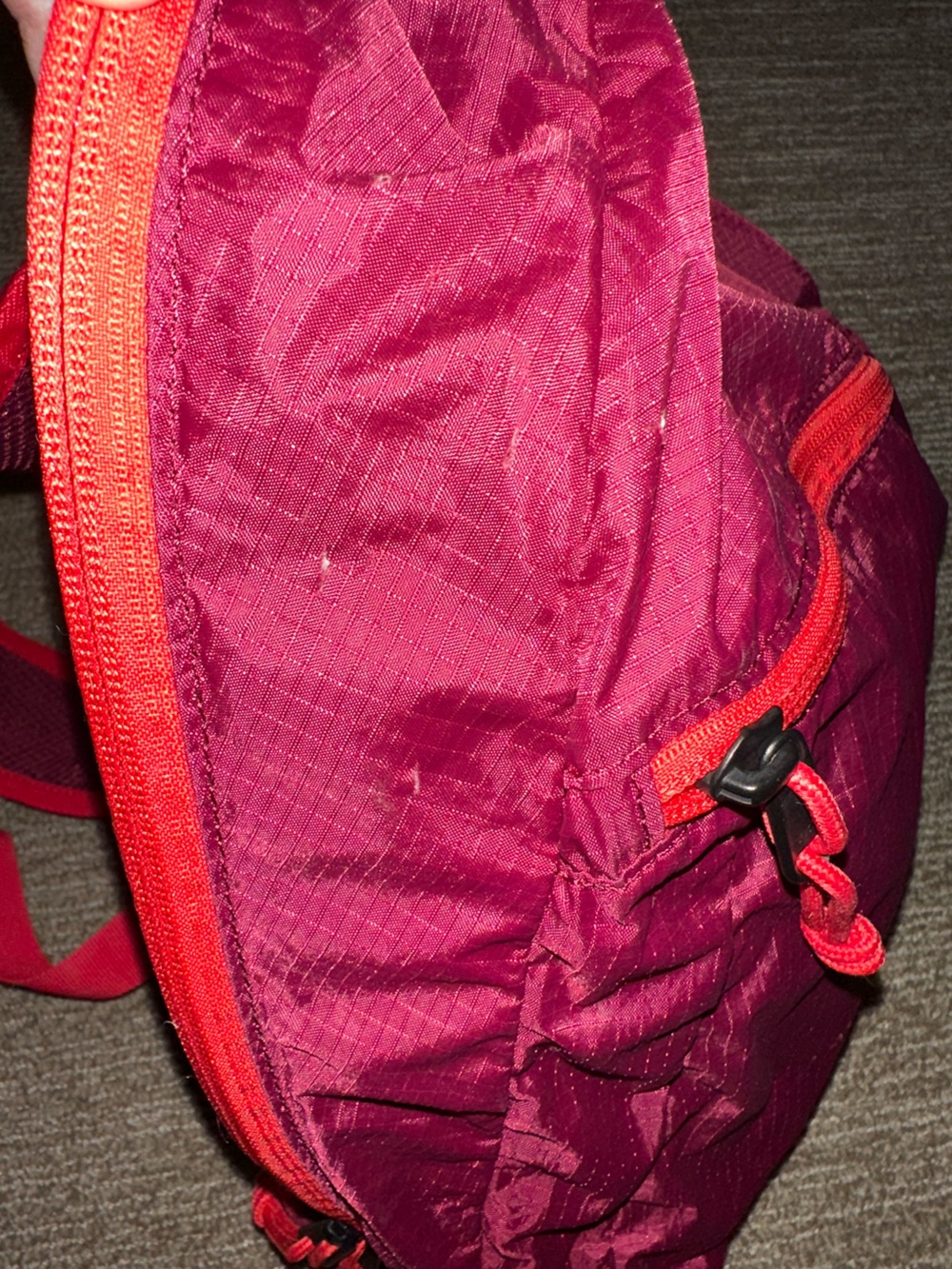 PALACE Pack Sack “Beet Red” - Picture 5 of 12